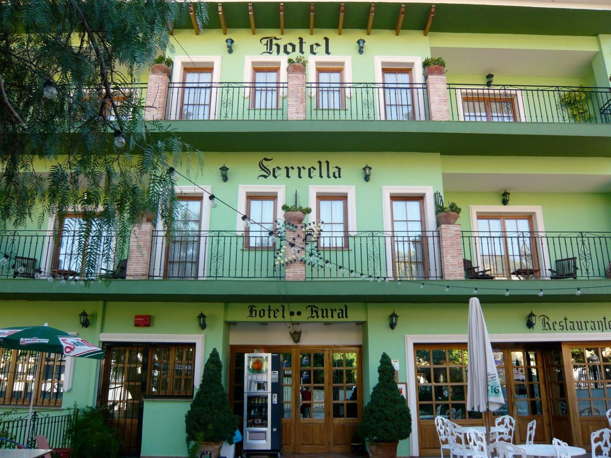 Hotel Rural Serrella Castell De Castells Экстерьер фото